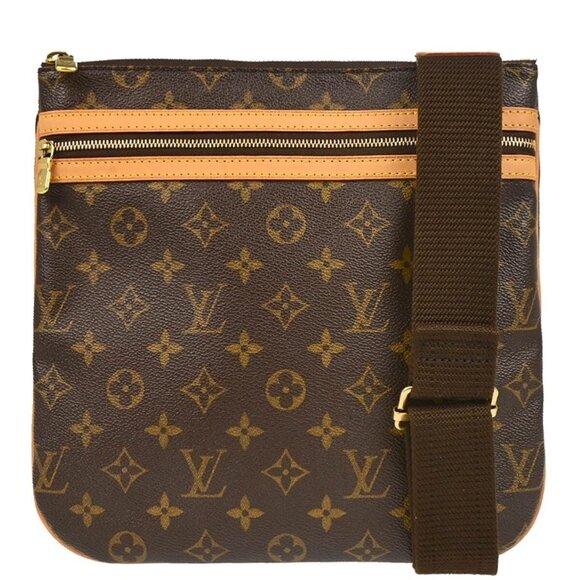 Louis Vuitton Monogram Pochette Bosphore Shoulder Bag M40044 MI1015 195281 - Picture 1 of 10
